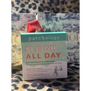 Patchology Sleigh All Day De-Puffing Eye Care Duo Set/BNIB